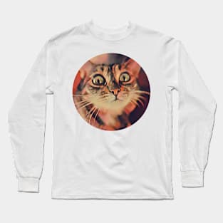 Amusing floppy cat Long Sleeve T-Shirt